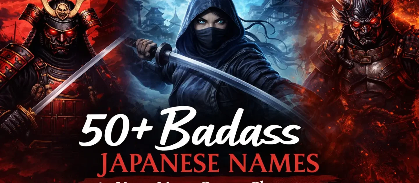 50+ Badass Japanese Names for Your Next Game Character