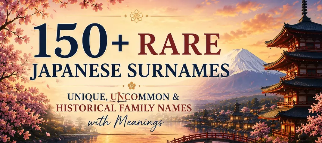 150+ Rare Japanese Surnames: Unique, Mysterious & Historical Family Names with Meanings