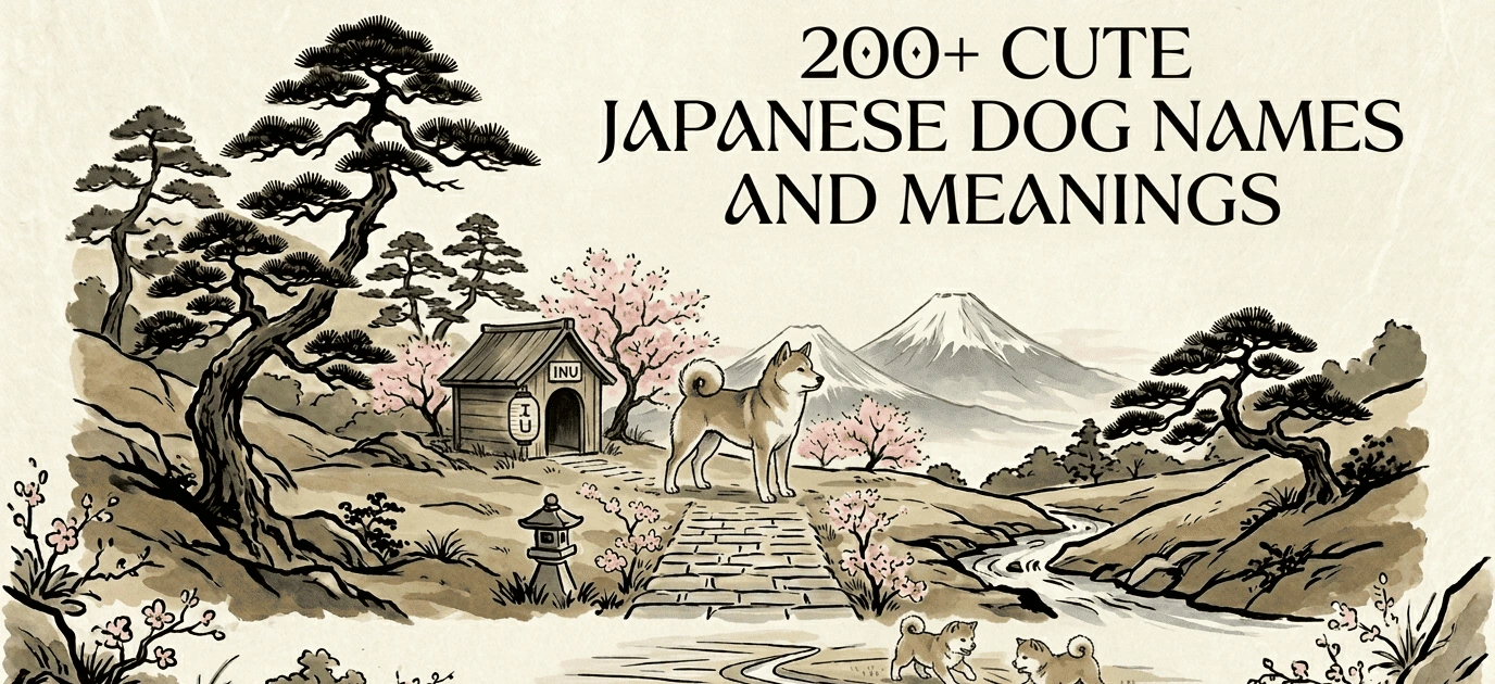 200+ cute japanese dog names for your perfect pup